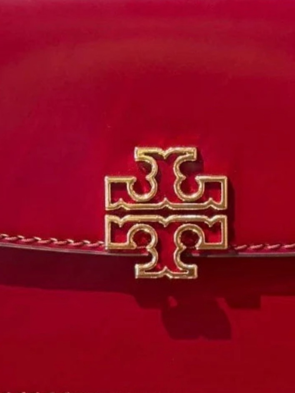 Tory Burch Britten Chain Shoulder Bag with Gold Logo - Picture 8 of 9